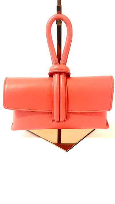 Gia Leather clutch