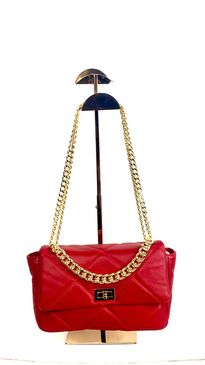 Vera - Quilted Leather Handbag